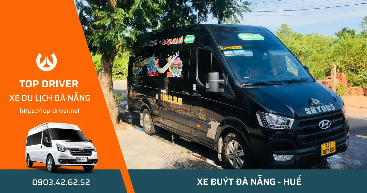 Xe bus Đà Nẵng Huế -Việt Nam Travel Car