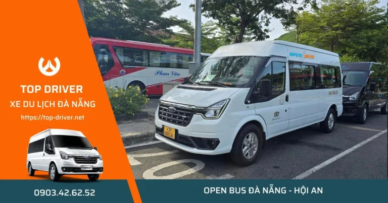 Open Bus Đà Nẵng đi Hội An giá rẻ